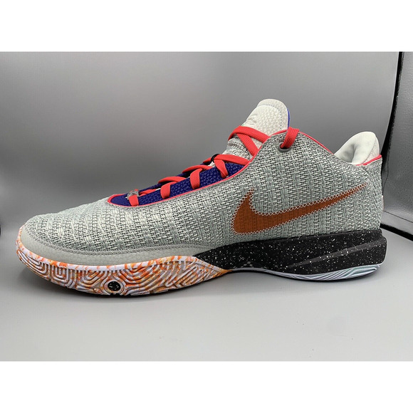 NIKE LEBRON 20 "Strive for Greatness" Athletic Shoes DJ5423-002 Men's Sz 17 NEW - Picture 3 of 15